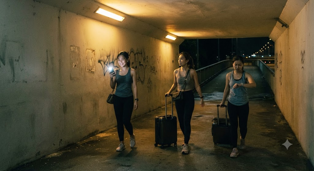 Peak Unemployment Activity: Why Take a Grab When You Can Walk 10km to Changi Airport at 3AM?