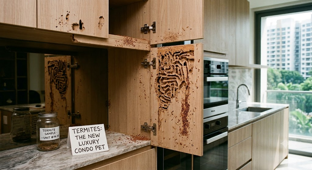 When “Luxury Living” Comes With Free Pets: The Great Termite Invasion of Potong Pasir 🐜