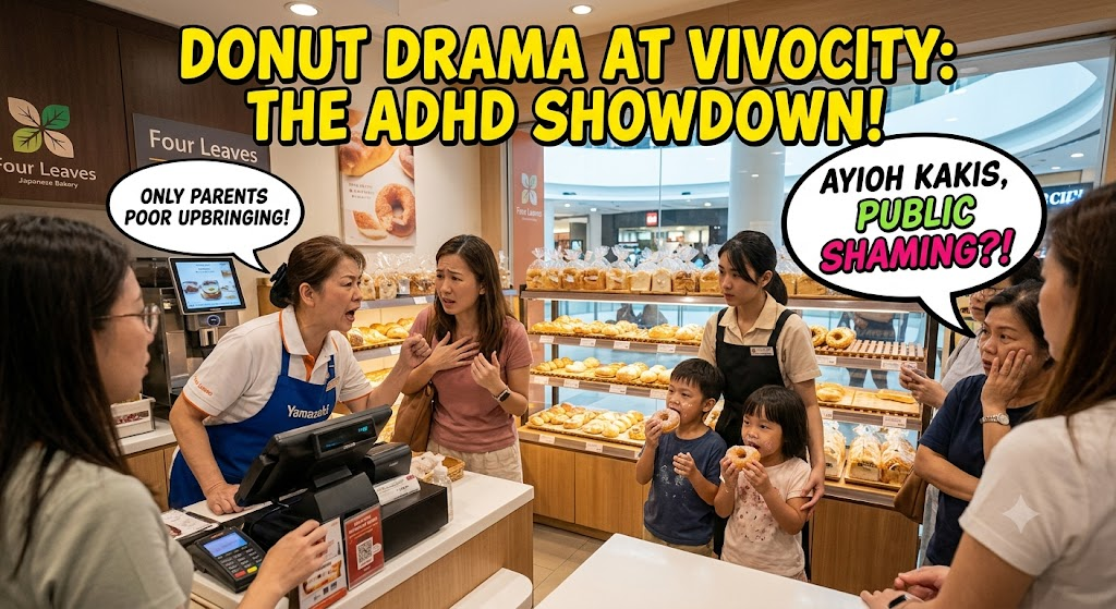 When Donuts, ADHD, and Public Shaming Collide: The Latest VivoCity Bakery Drama 🍩💥