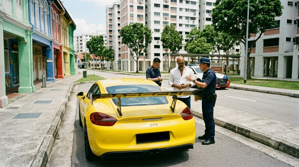 Parent of the Year? SG Dad Fined S$5,000 After Letting Sons Ride On Top of His Porsche for TikTok