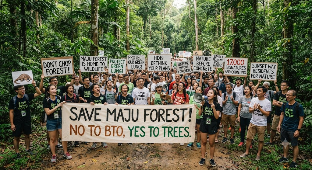 Save Our Green Lung: The Battle for Maju Forest Heats Up!