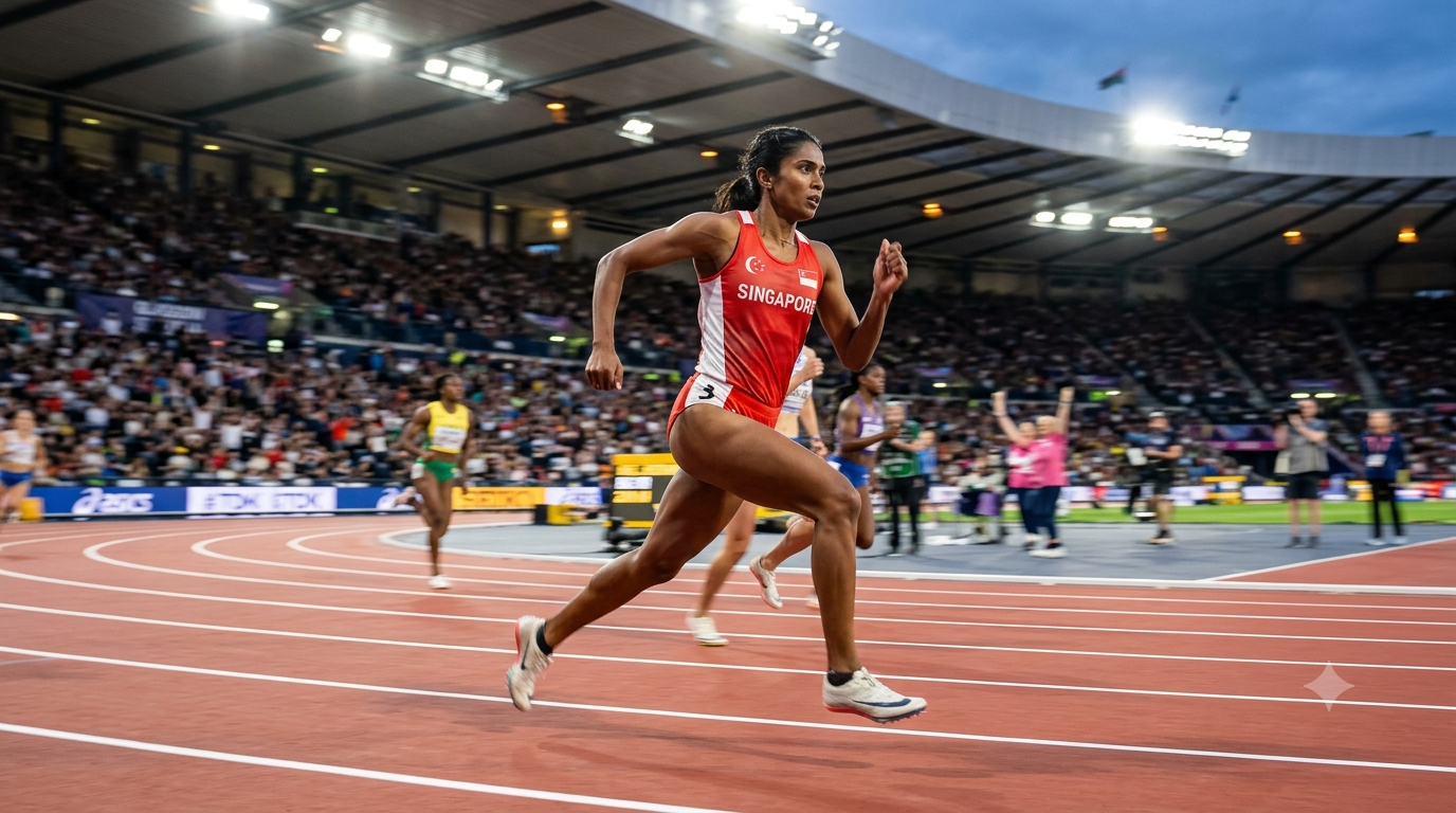Steady Pom Pi Pi! Why Shanti Pereira Making History in Glasgow Proves She’s Singapore’s GOAT