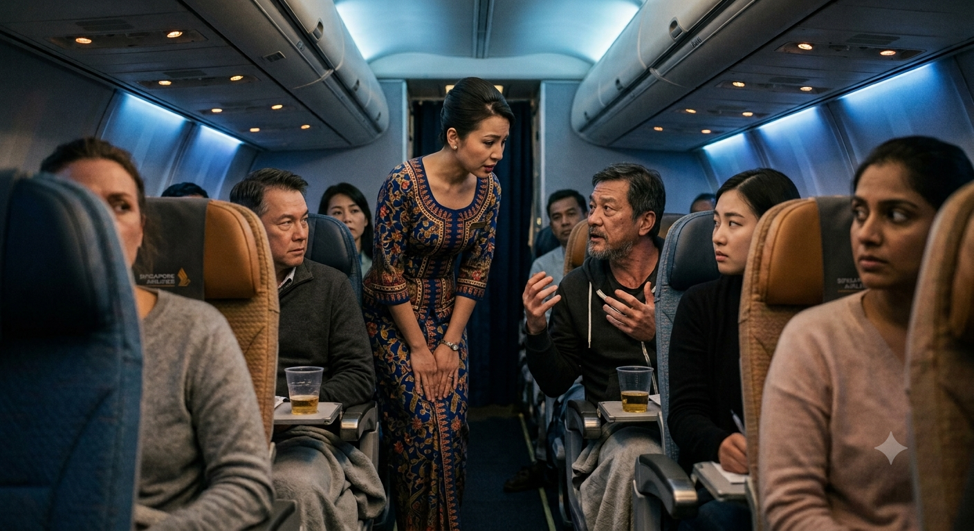 In-Flight Creeps Are Out of Control: From flydubai Horrors to SIA Disturbances