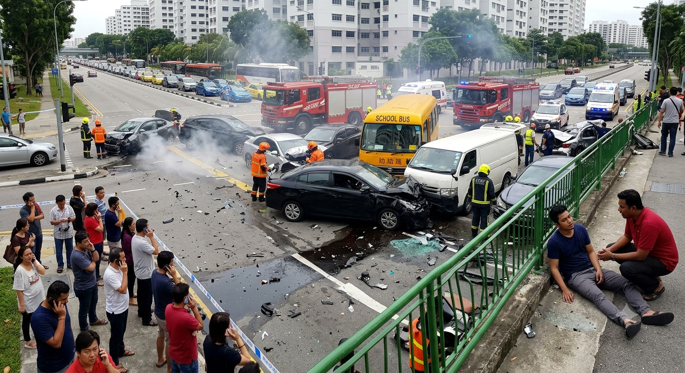 Fast & Furious Tampines: How Road Rage, 134km/h Speeds, and a Fragile Ego Destroyed Lives at a Red Light