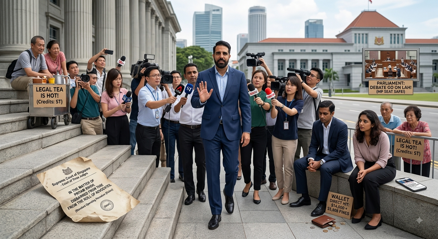 Wah Sek! Pritam Singh Disbarred: The Legal Tea Is Hotter Than Your Morning Kopi-O!