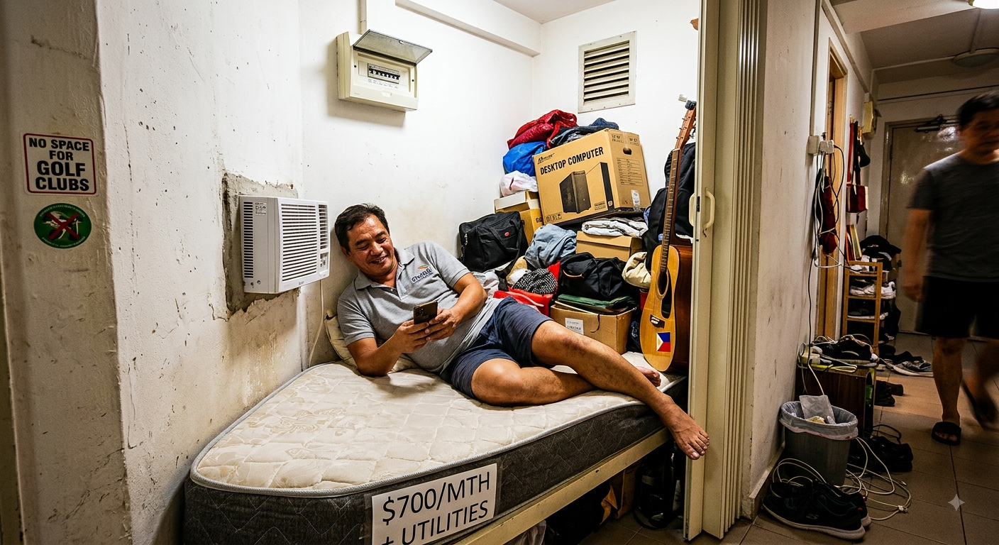 Living in a Shoe Box: The Rise of Singapore’s $700 “Pocket Rooms