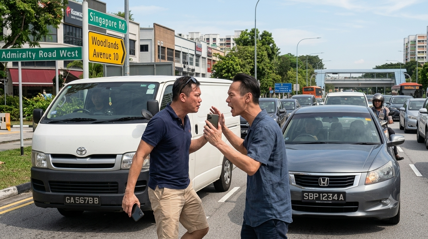 The Admiralty Road West Royale: Why Playing Traffic Police Will Only Get You Broken Teeth and a Changi Vacation