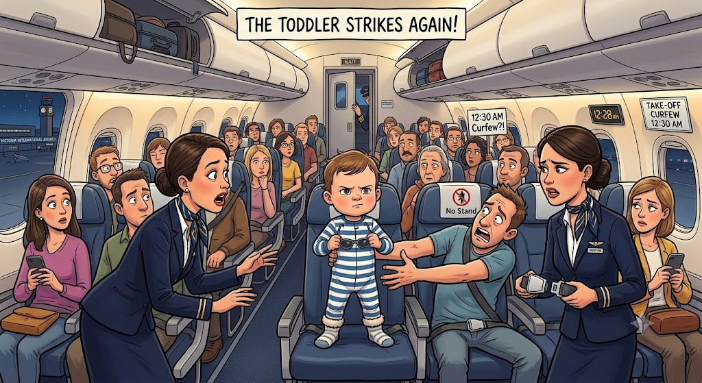 The Toddler Who Grounded a Jet: A Masterclass in Extreme Negotiation