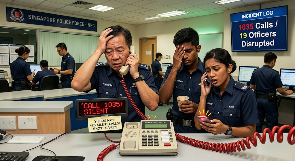 Bored Until Cannot Take It: S’porean Man Calls Police 1,035 Times for “Fun and Enjoyment”, Lands 23 Days Free Stay in Changi