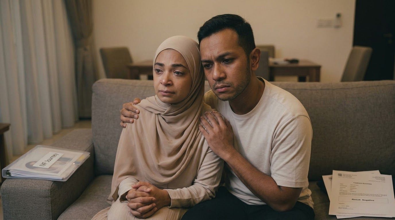 Beyond the Baby Question: Taufik Batisah and Wife Sheena’s Raw Truth on IVF, Heartbreak, and Finding Peace