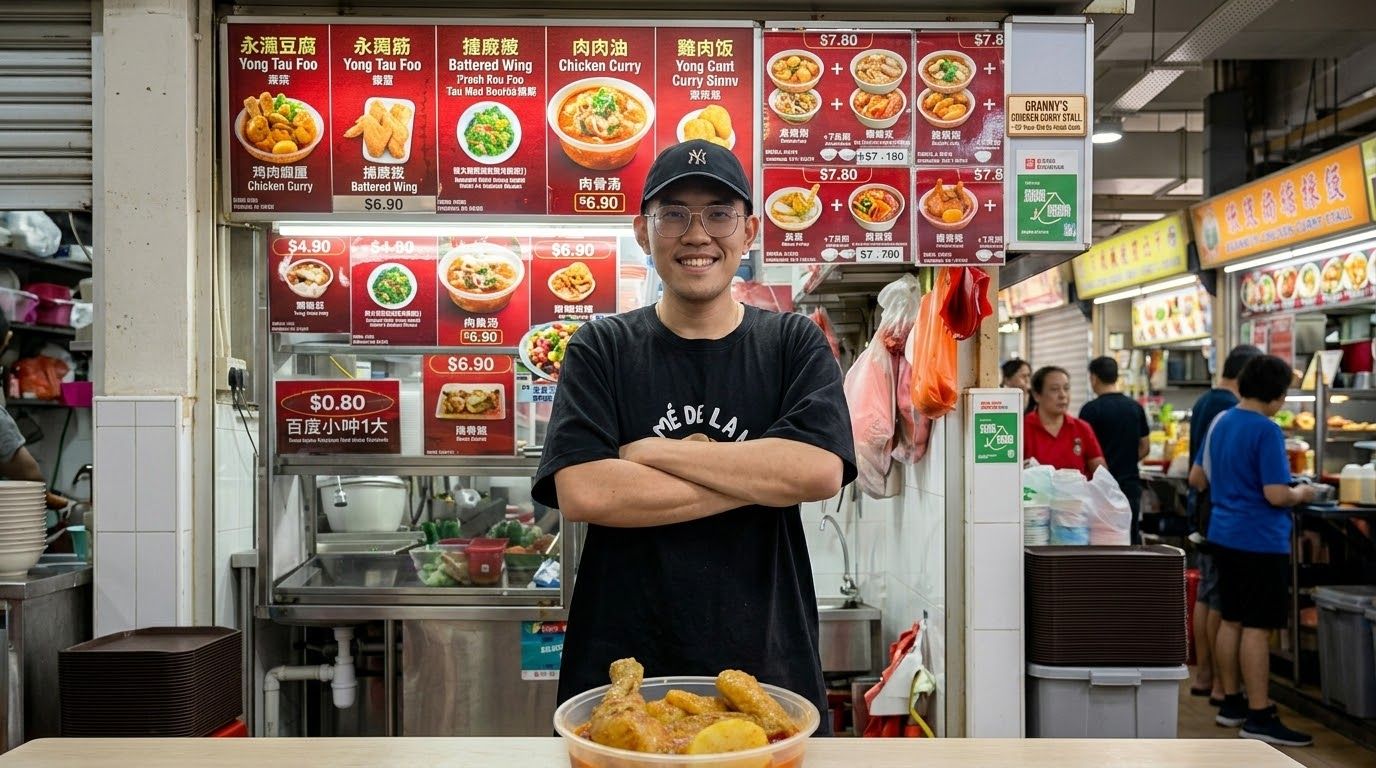 Ex-Hotel Cook Cannot Tahan Bosses, Now Sells Granny’s Legendary Chicken Curry at Chinatown!