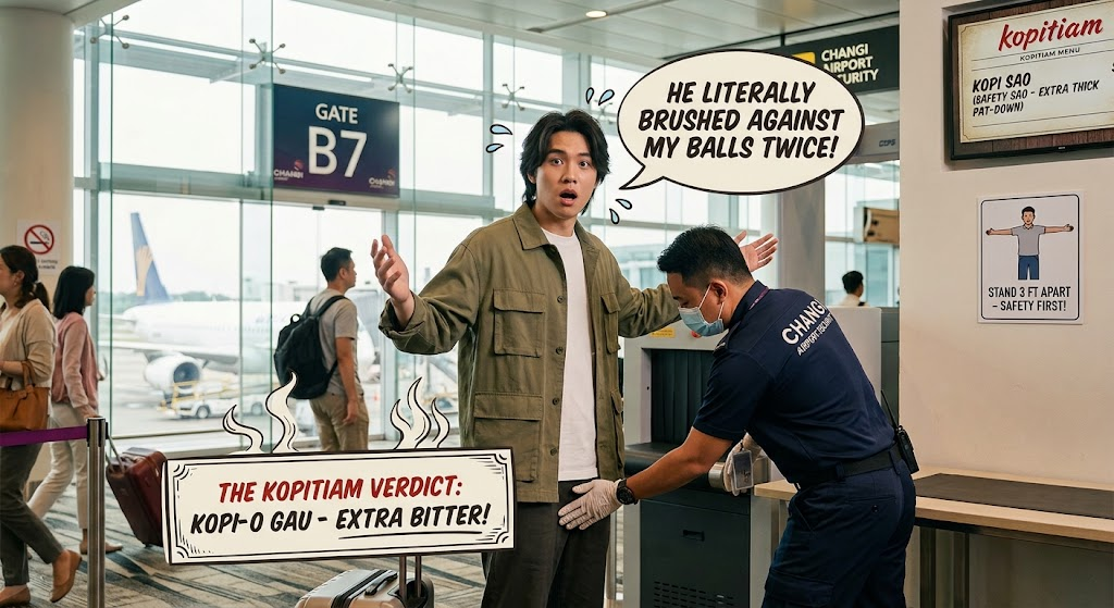 Changi Airport Security Upgrade? Glenn Yong Complains Of Unsolicited “VIP Frisking” Experience!